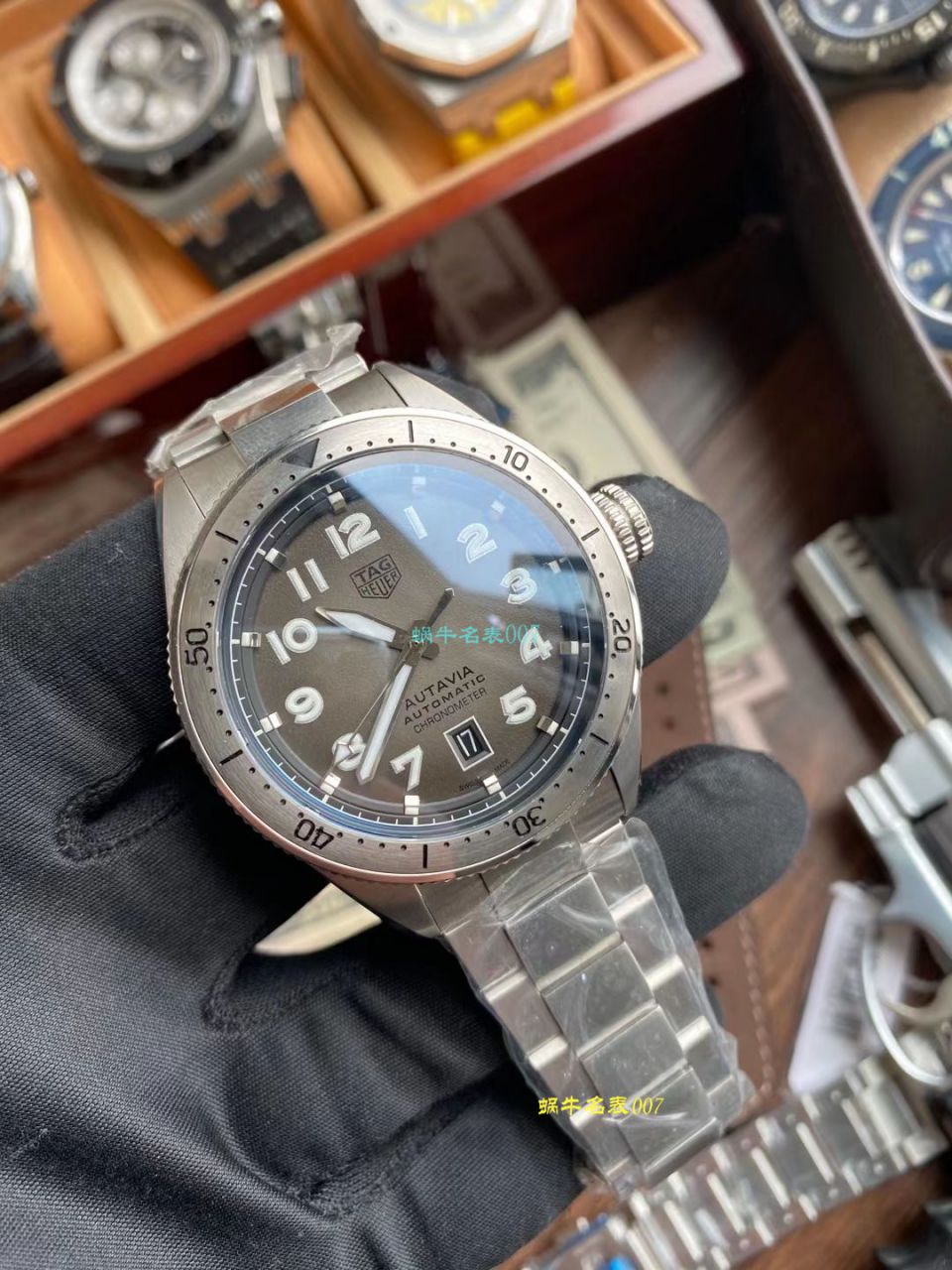 KOR厂泰格豪雅顶级复刻手表TAG HEUER AUTAVIA系列WBE5115.FC8267腕表 / TG113