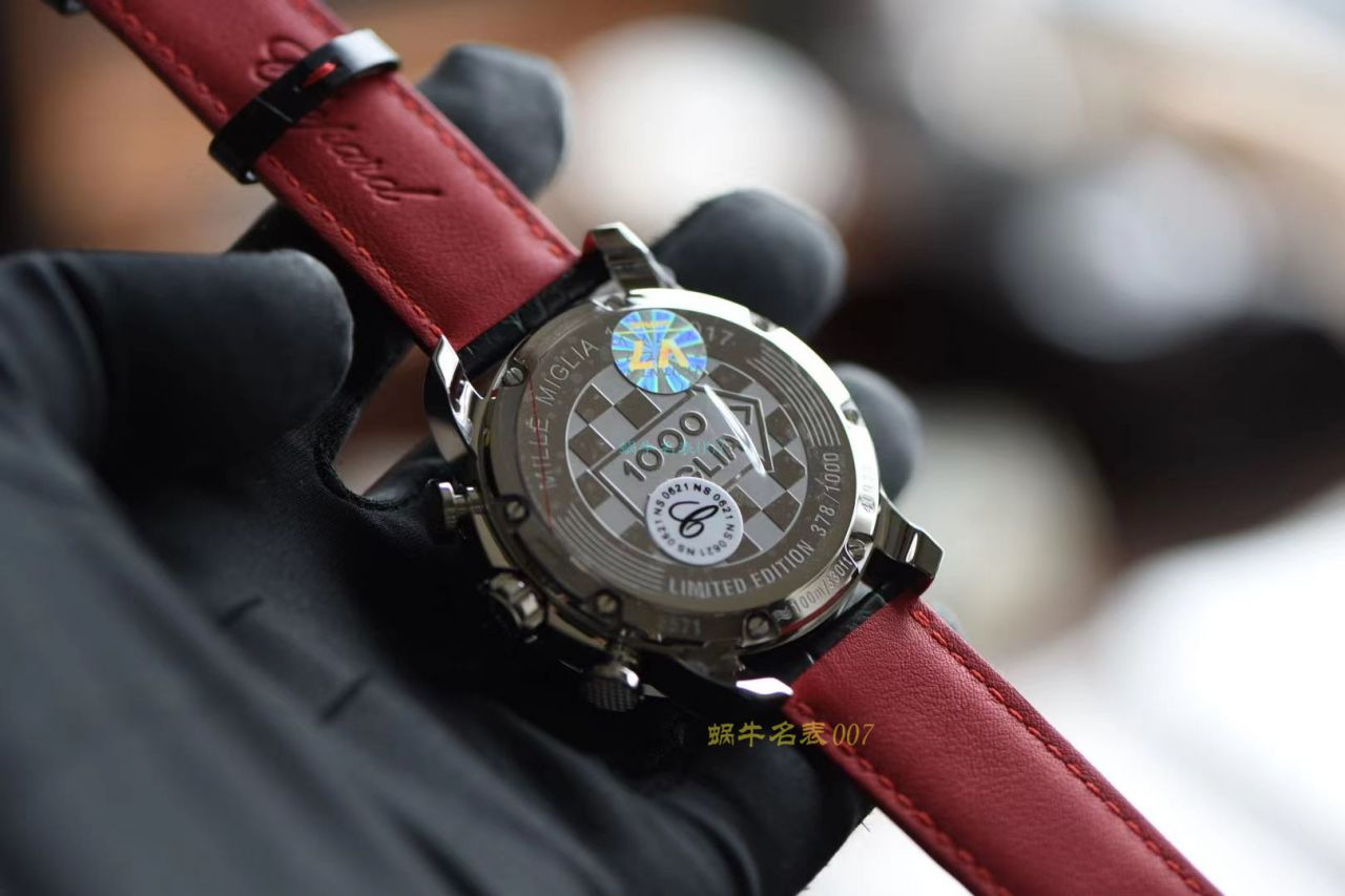 ‍【视频 评测】七星努荐 V7神器 V7厂V2版本萧邦赛车一比一复刻高仿手表 / XB083