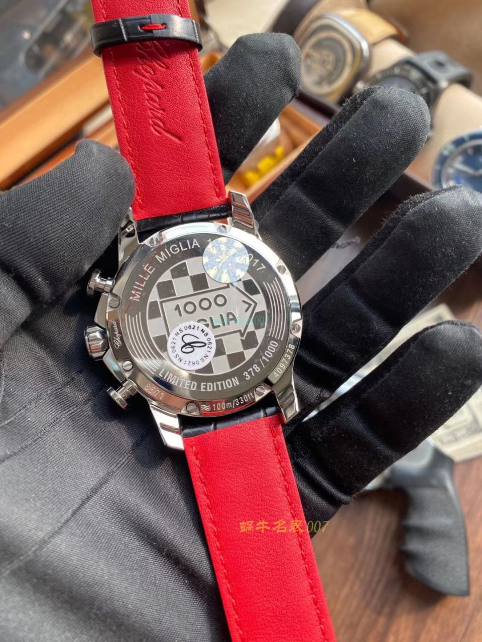 ‍【视频 评测】七星努荐 V7神器 V7厂V2版本萧邦赛车一比一复刻高仿手表 / XB083