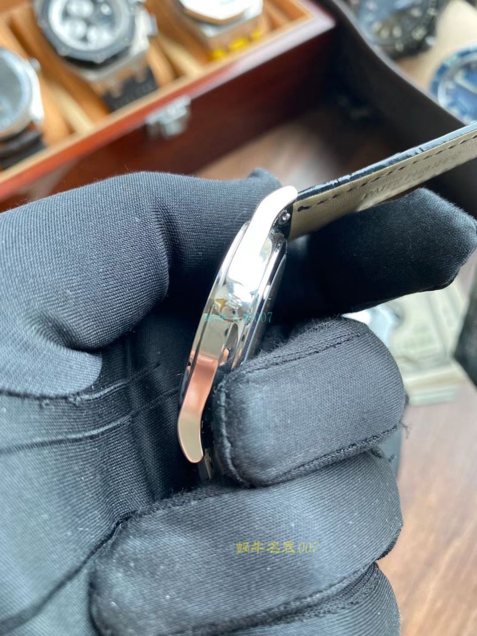 FL珐琅厂百达翡丽5077P微绘珐琅系列复刻高仿腕表「巴黎圣母院的石制怪兽」 / BD368