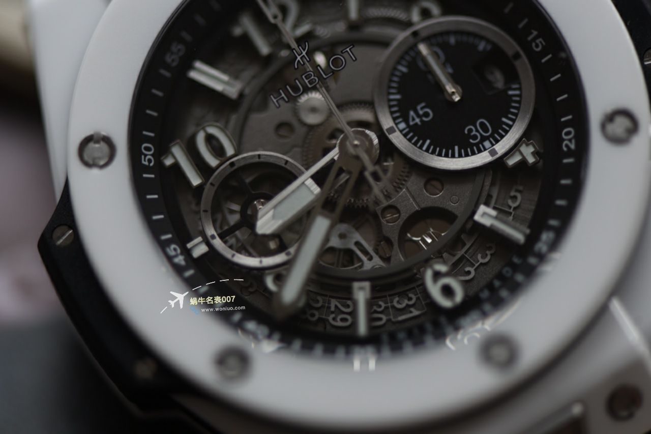 视频评测ZF顶级复刻高仿彩面陶瓷宇舶系列441.HX.1170.RX，441.CY.471Y.RX腕表 / YB121