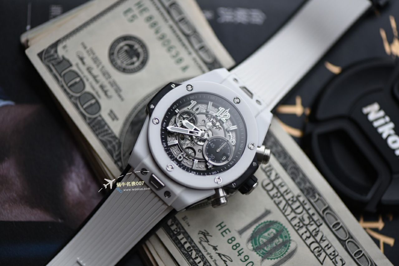 视频评测ZF顶级复刻高仿彩面陶瓷宇舶系列441.HX.1170.RX，441.CY.471Y.RX腕表 / YB121