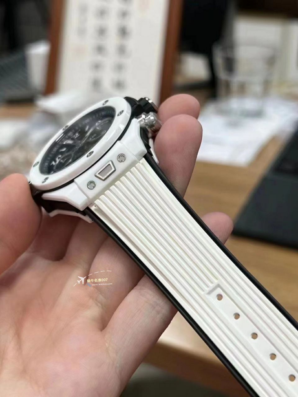 视频评测ZF顶级复刻高仿彩面陶瓷宇舶系列441.HX.1170.RX，441.CY.471Y.RX腕表 / YB121