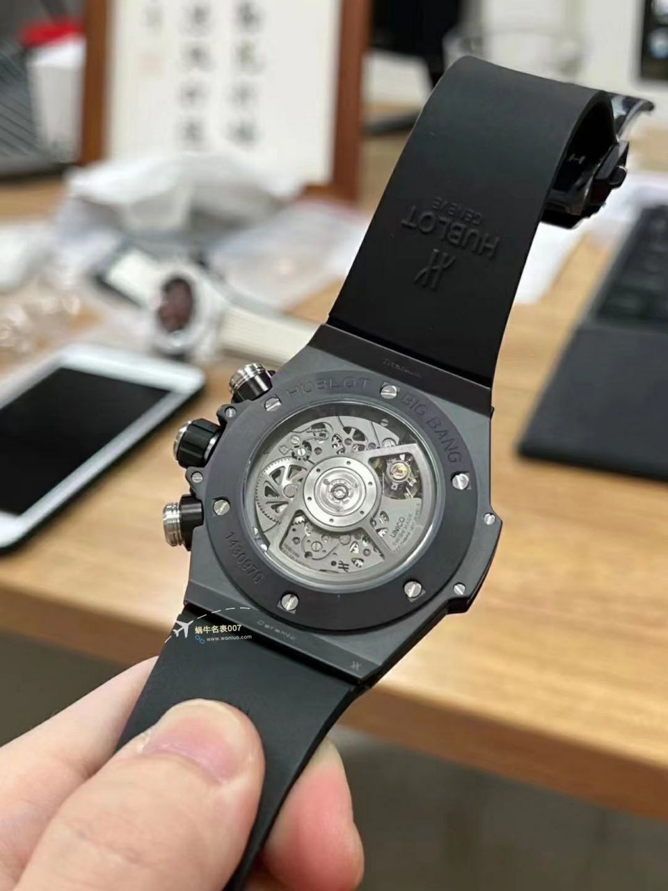 视频评测ZF顶级复刻高仿彩面陶瓷宇舶系列441.HX.1170.RX，441.CY.471Y.RX腕表 / YB121