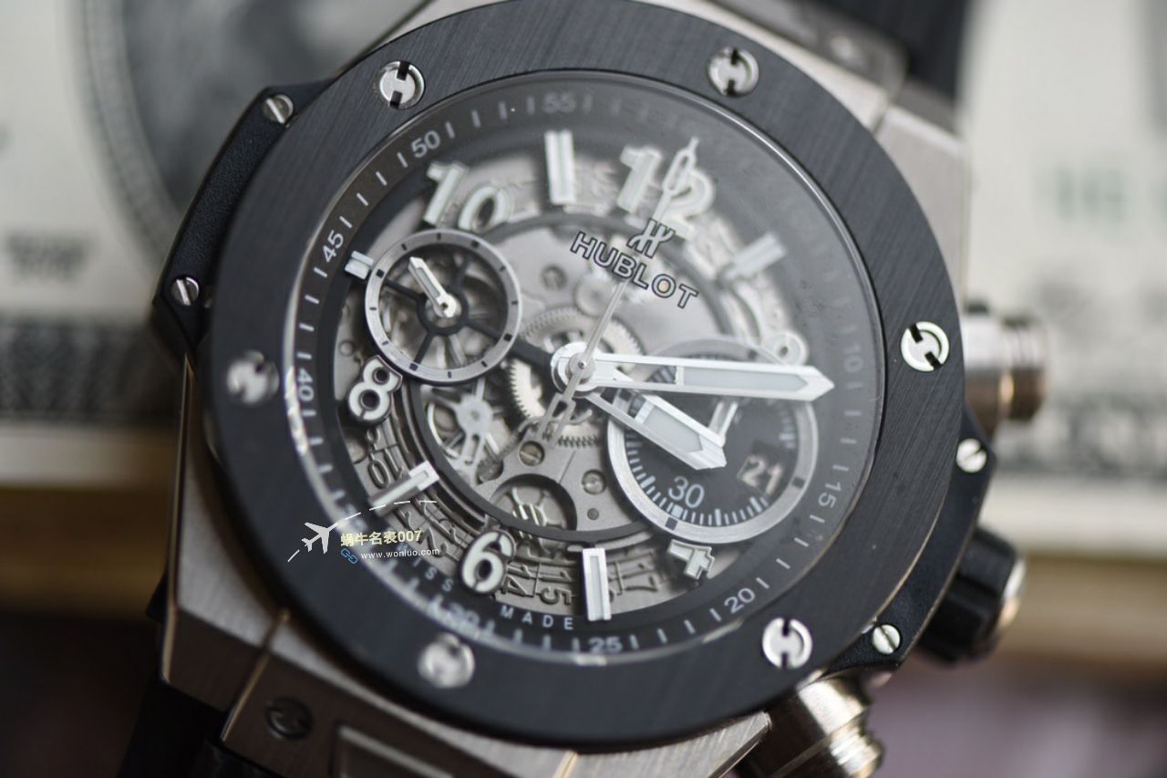 视频评测ZF顶级复刻高仿彩面陶瓷宇舶系列441.HX.1170.RX，441.CY.471Y.RX腕表 / YB121