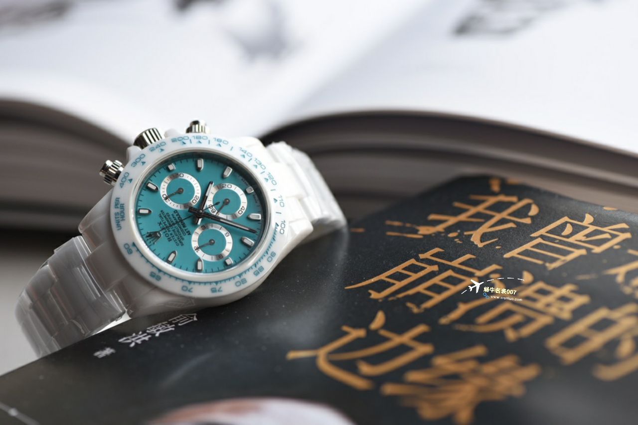 视频评测N厂劳力士迪通拿复刻高仿超级版本 4130一体机 AET特别改装版阿布扎比 / R761