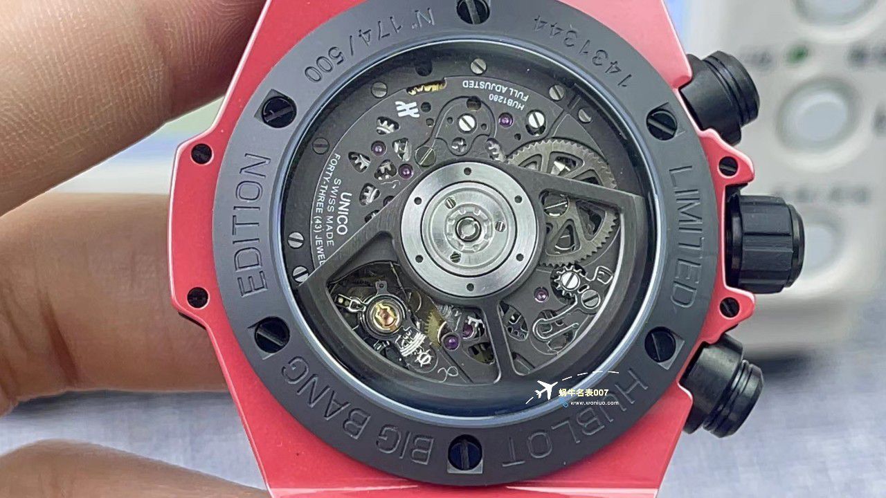 视频评测ZF顶级复刻高仿彩面陶瓷宇舶系列441.HX.1170.RX，441.CY.471Y.RX腕表 / YB121