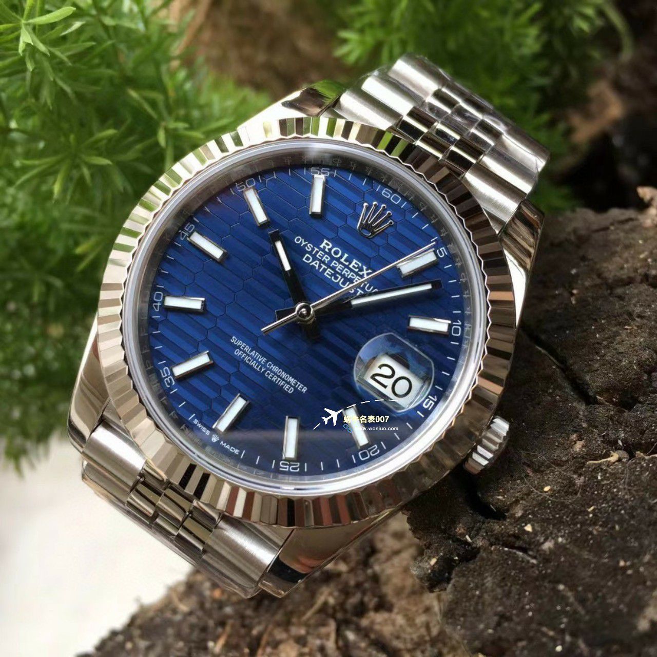 VS厂顶级复刻手表劳力士41日志型格子纹高仿m126334-0030，m126334-0031腕表 / R765