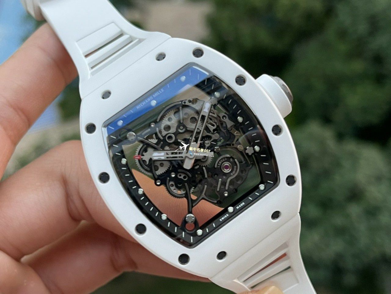 BBR厂一比一复刻高仿理查德米勒RM055一体机芯手表/六点位飞轮可转 / BBRRMO55