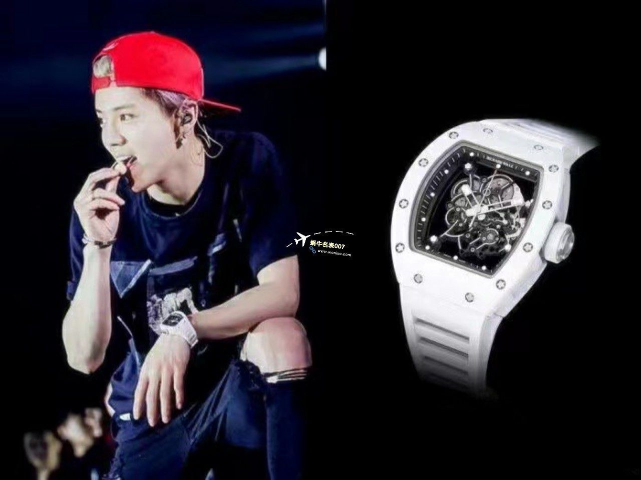 BBR厂一比一复刻高仿理查德米勒RM055一体机芯手表/六点位飞轮可转 / BBRRMO55