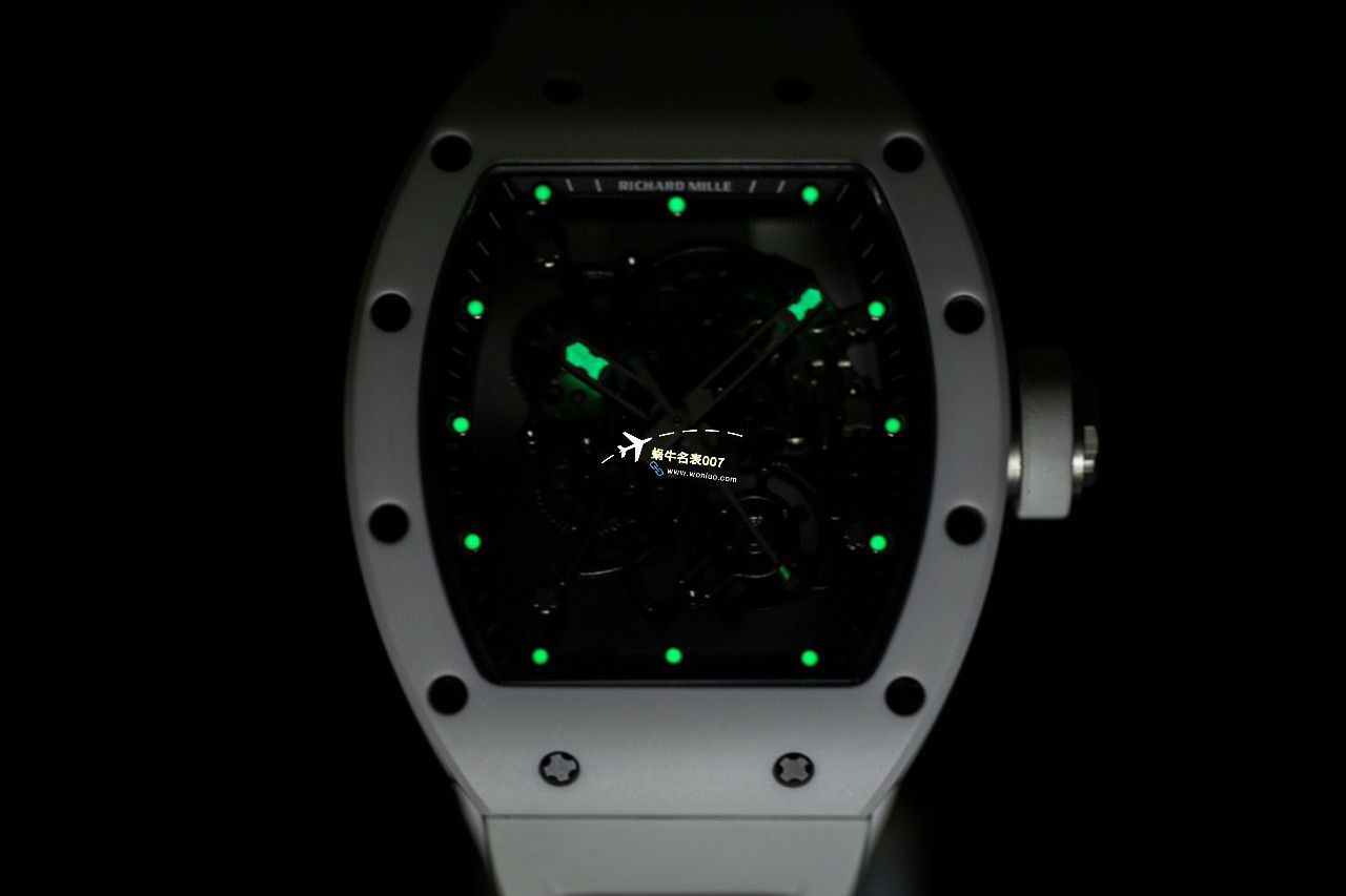 BBR厂一比一复刻高仿理查德米勒RM055一体机芯手表/六点位飞轮可转 / BBRRMO55