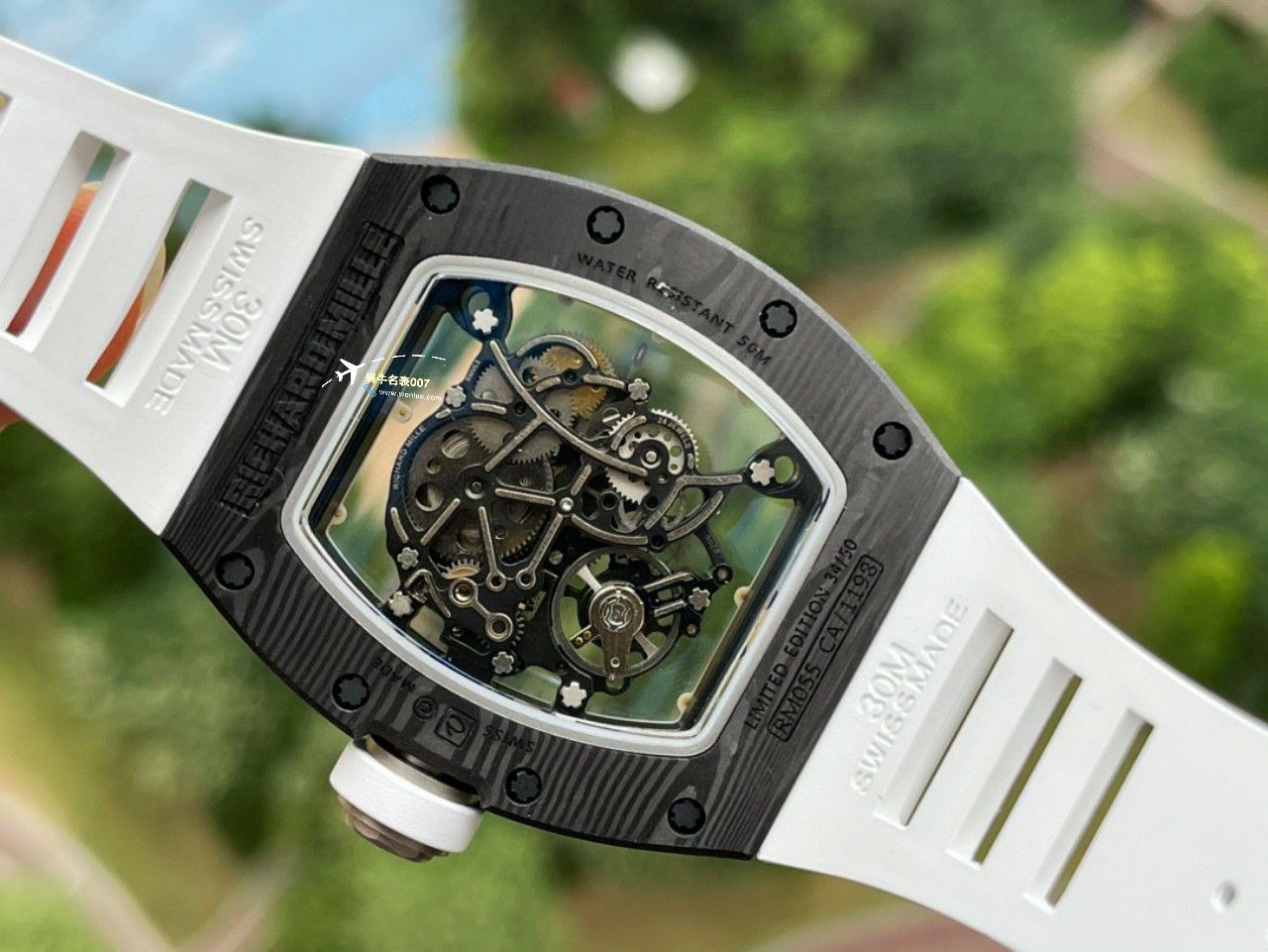 BBR厂一比一复刻高仿理查德米勒RM055一体机芯手表/六点位飞轮可转 / BBRRMO55