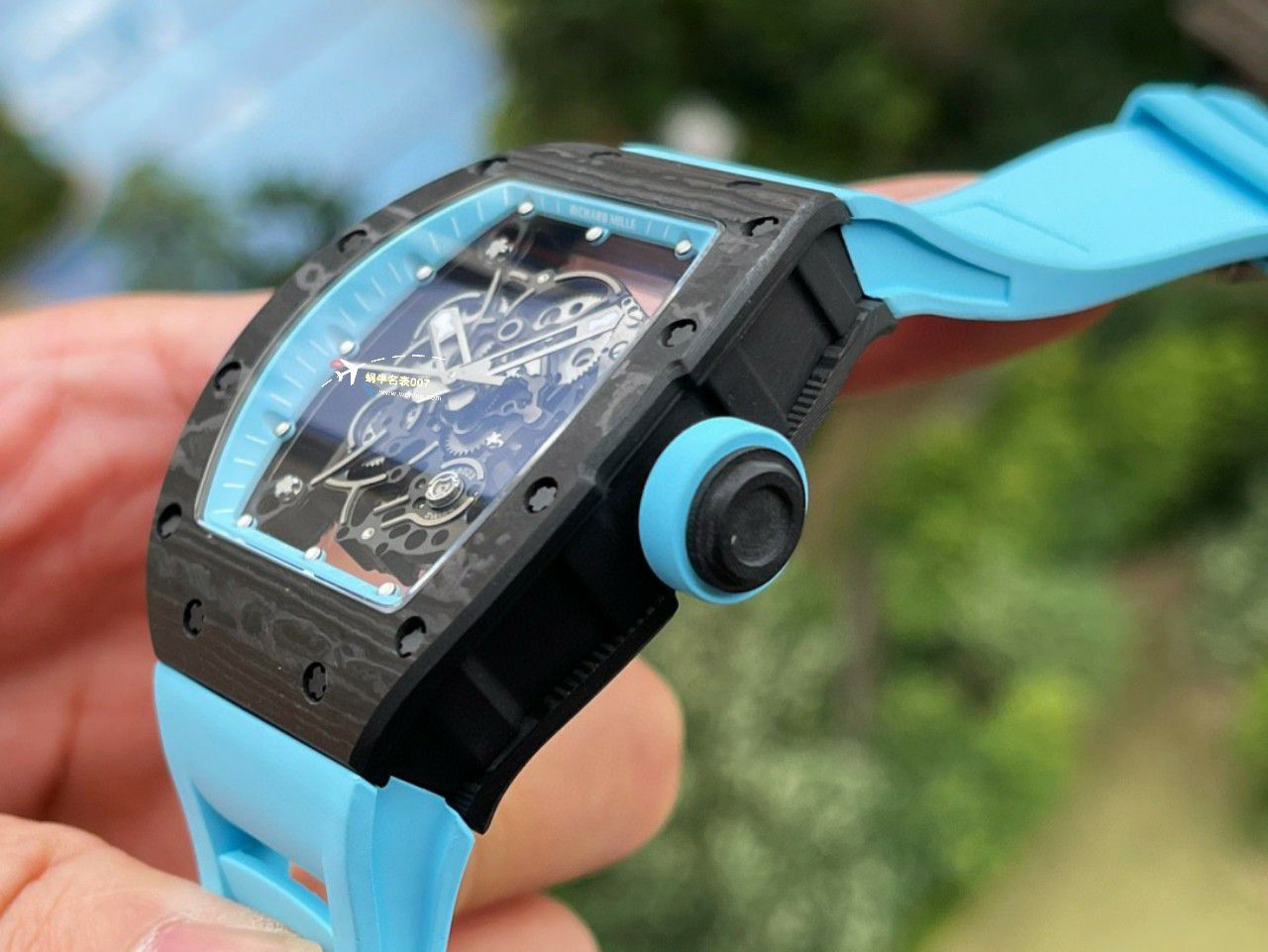 BBR厂一比一复刻高仿理查德米勒RM055一体机芯手表/六点位飞轮可转 / BBRRMO55