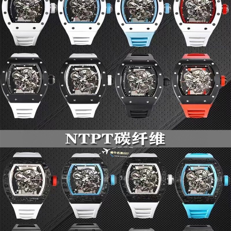 BBR厂一比一复刻高仿理查德米勒RM055一体机芯手表/六点位飞轮可转 / BBRRMO55