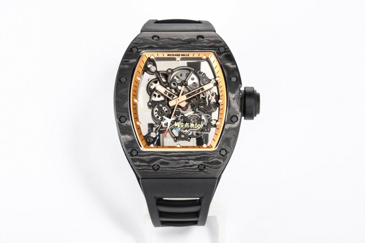 BBR厂一比一复刻高仿理查德米勒RM055一体机芯手表/六点位飞轮可转 / BBRRMO55