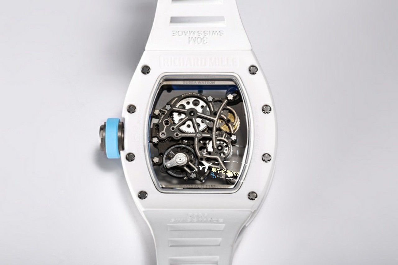 BBR厂一比一复刻高仿理查德米勒RM055一体机芯手表/六点位飞轮可转 / BBRRMO55