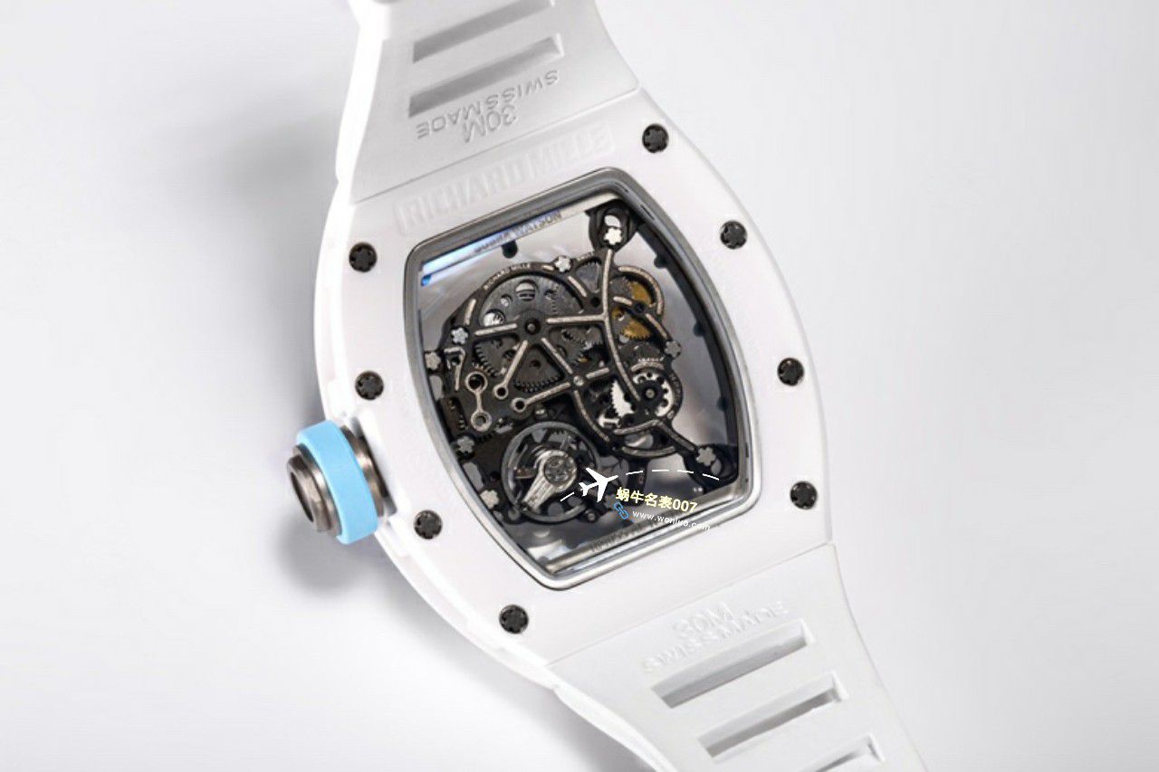 BBR厂一比一复刻高仿理查德米勒RM055一体机芯手表/六点位飞轮可转 / BBRRMO55