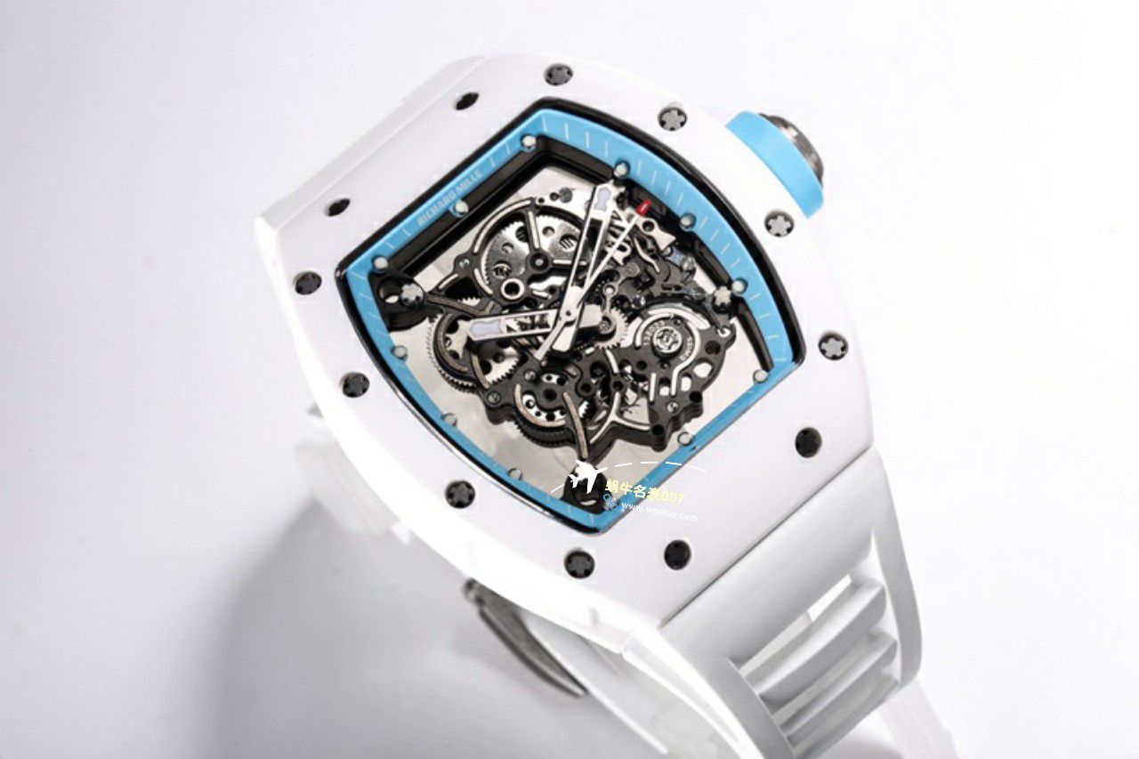 BBR厂一比一复刻高仿理查德米勒RM055一体机芯手表/六点位飞轮可转 / BBRRMO55