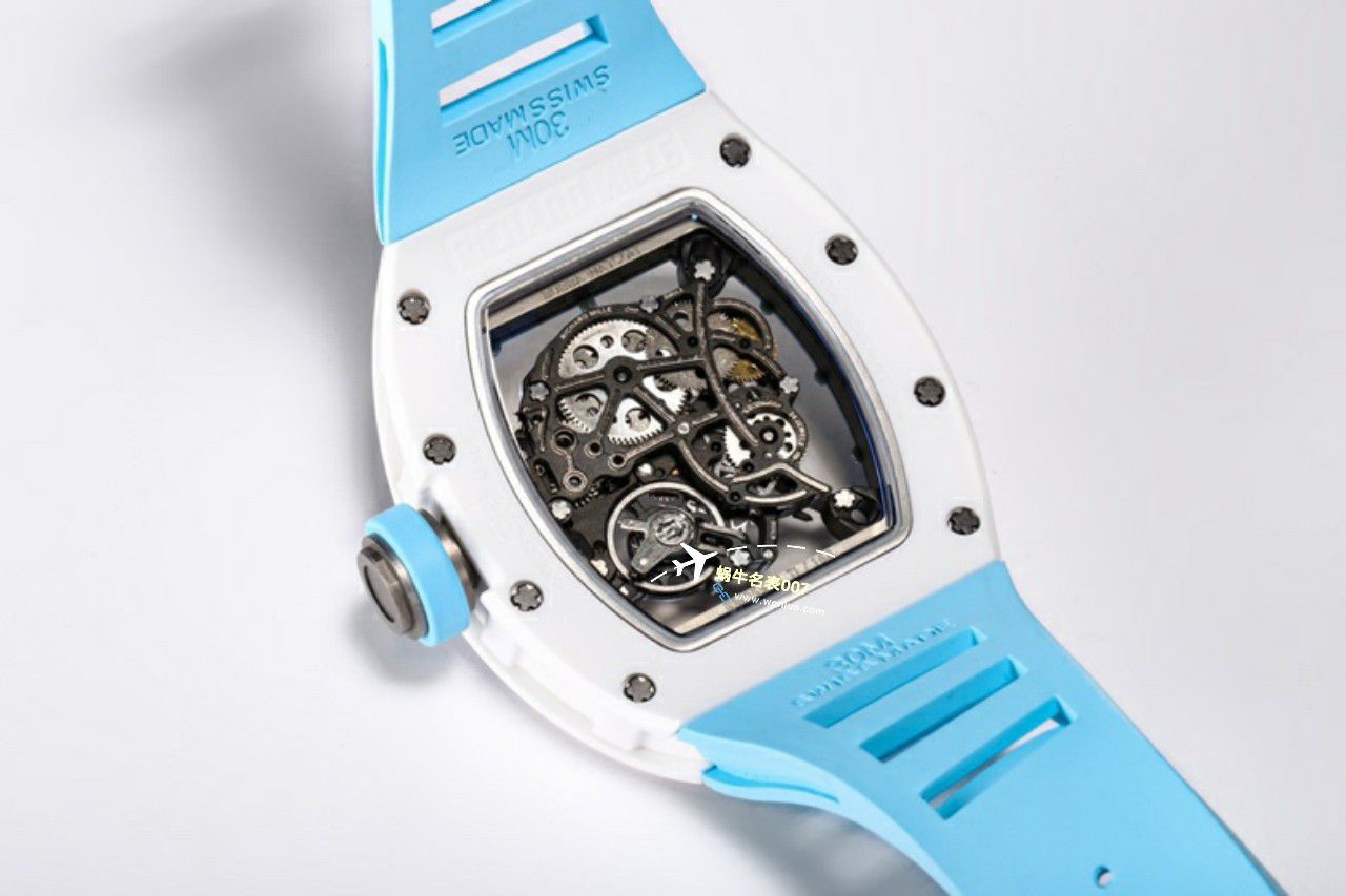 BBR厂一比一复刻高仿理查德米勒RM055一体机芯手表/六点位飞轮可转 / BBRRMO55