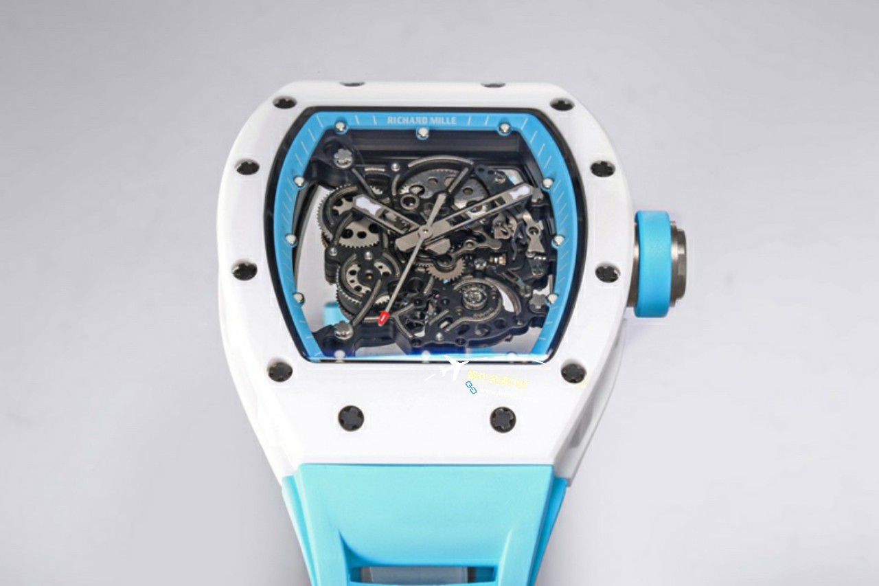 BBR厂一比一复刻高仿理查德米勒RM055一体机芯手表/六点位飞轮可转 / BBRRMO55