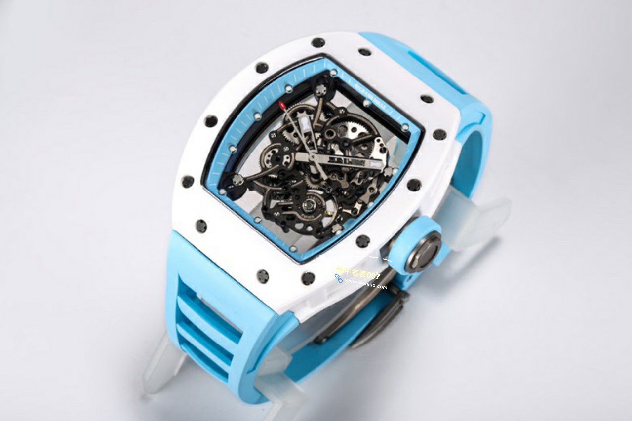 BBR厂一比一复刻高仿理查德米勒RM055一体机芯手表/六点位飞轮可转 / BBRRMO55