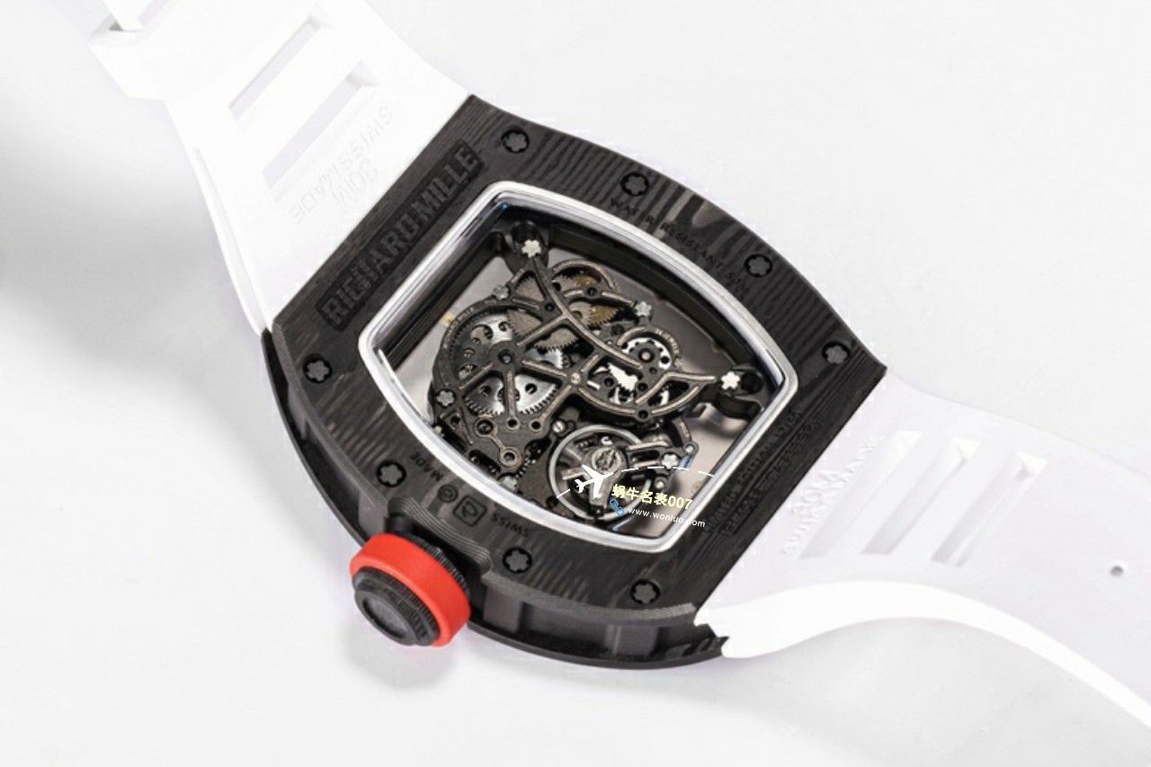 BBR厂一比一复刻高仿理查德米勒RM055一体机芯手表/六点位飞轮可转 / BBRRMO55