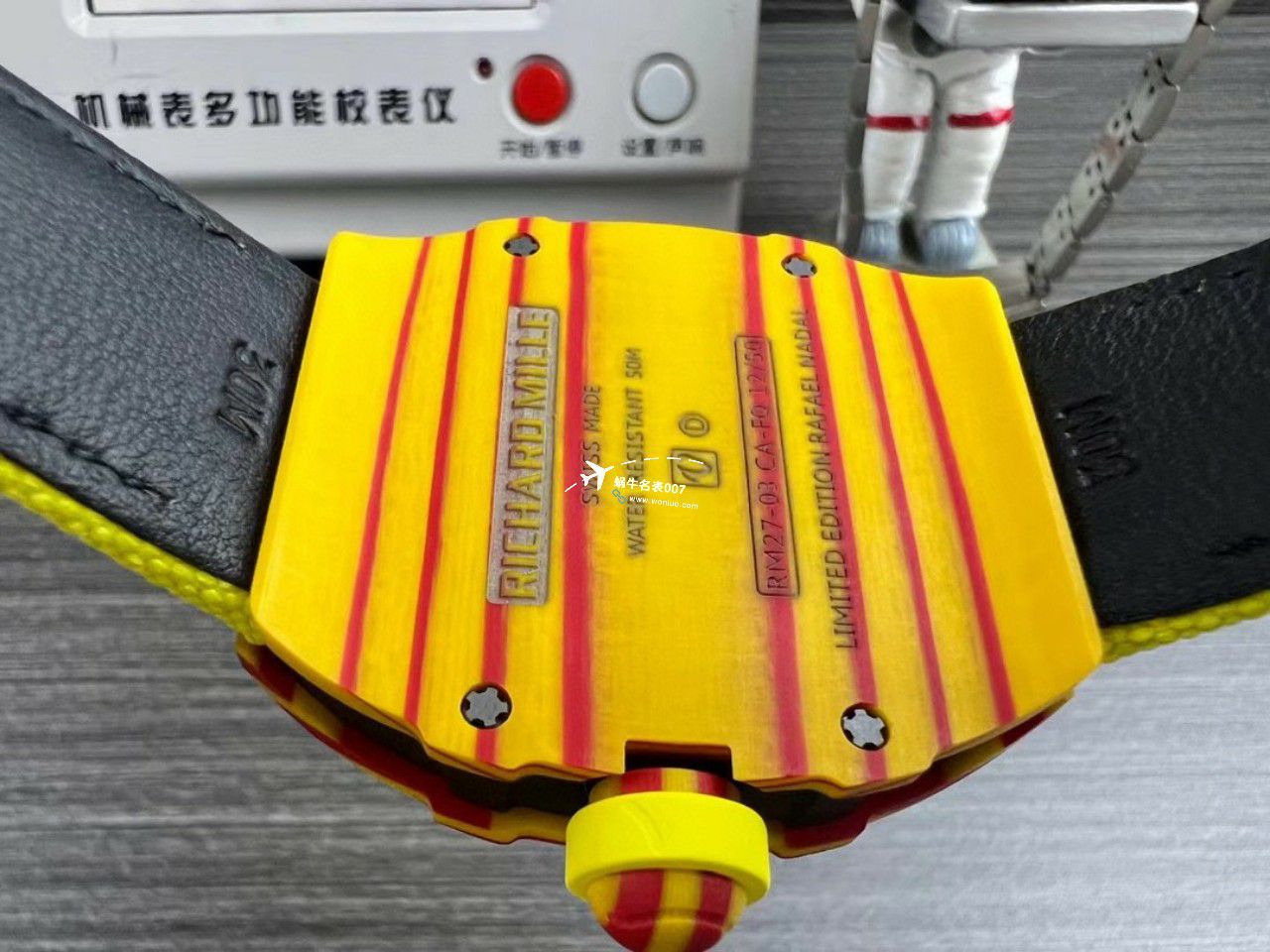 BBR厂一比一复刻理查德米勒西班牙公牛高仿RM27-03陀飞轮机芯NTPT碳纤维表壳手表 / BBRRM27-03