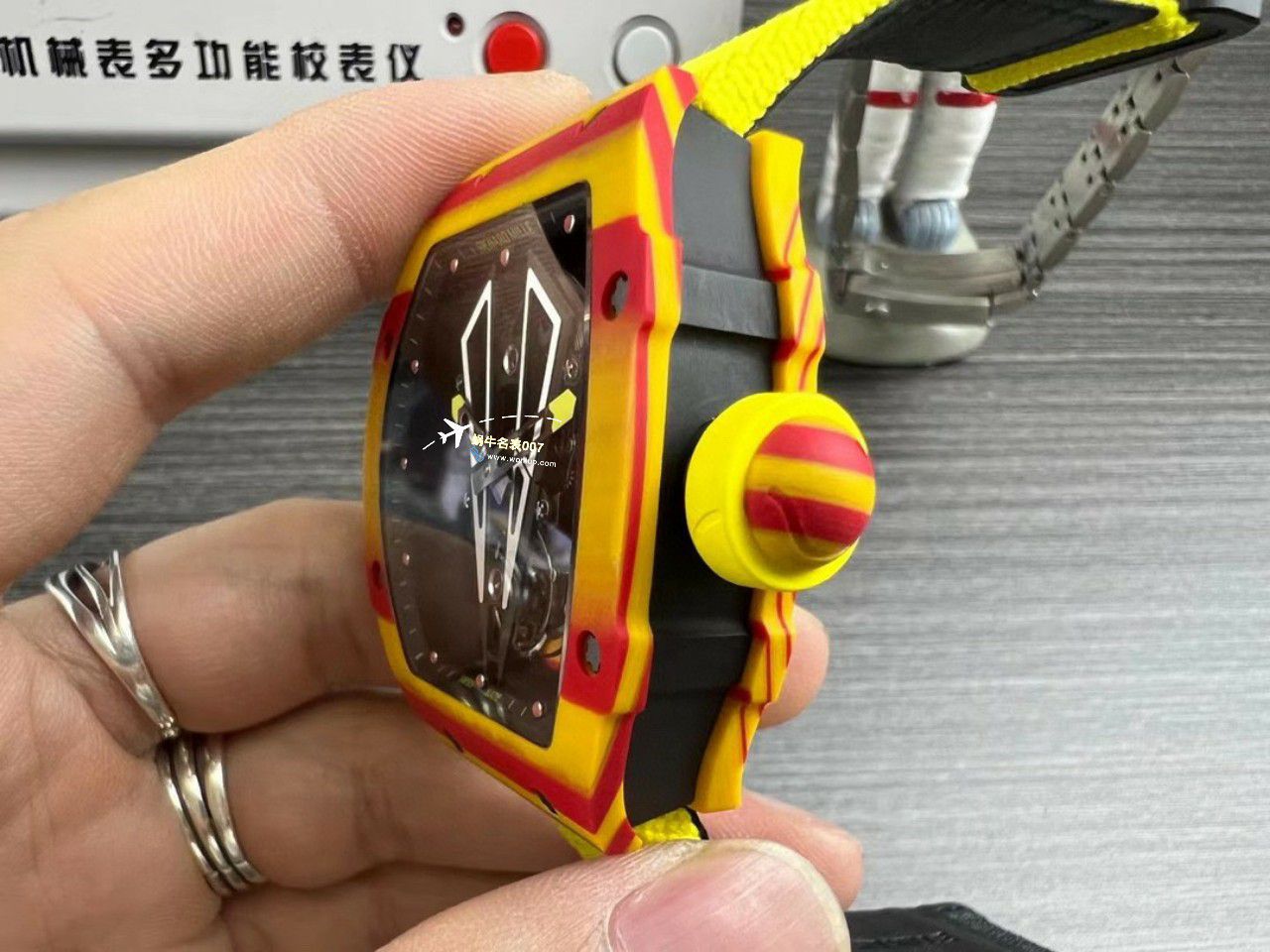 BBR厂一比一复刻理查德米勒西班牙公牛高仿RM27-03陀飞轮机芯NTPT碳纤维表壳手表 / BBRRM27-03