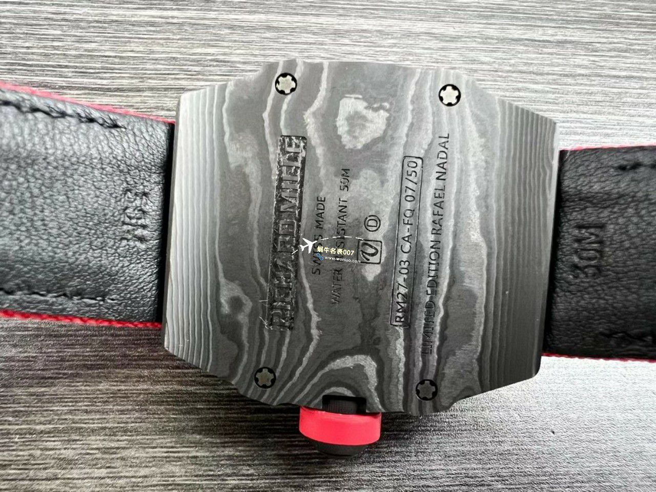 BBR厂一比一复刻理查德米勒西班牙公牛高仿RM27-03陀飞轮机芯NTPT碳纤维表壳手表 / BBRRM27-03