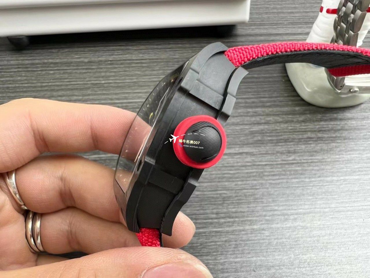 BBR厂一比一复刻理查德米勒西班牙公牛高仿RM27-03陀飞轮机芯NTPT碳纤维表壳手表 / BBRRM27-03