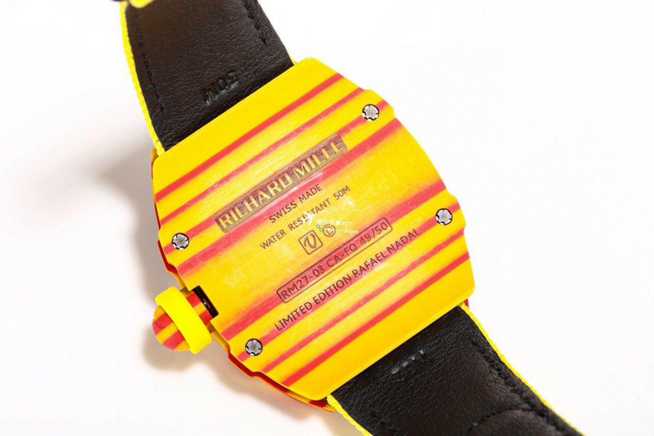 BBR厂一比一复刻理查德米勒西班牙公牛高仿RM27-03陀飞轮机芯NTPT碳纤维表壳手表 / BBRRM27-03