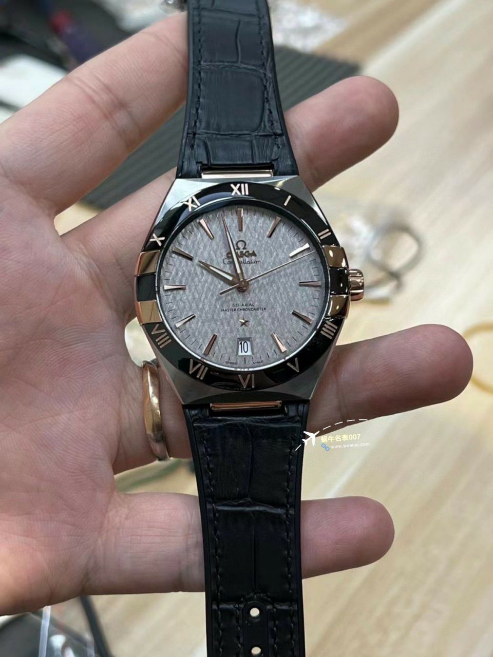 VS/SBF厂一比一顶级复刻高仿欧米茄第五代星座沙士灰131.33.41.21.06.001手表 / M779