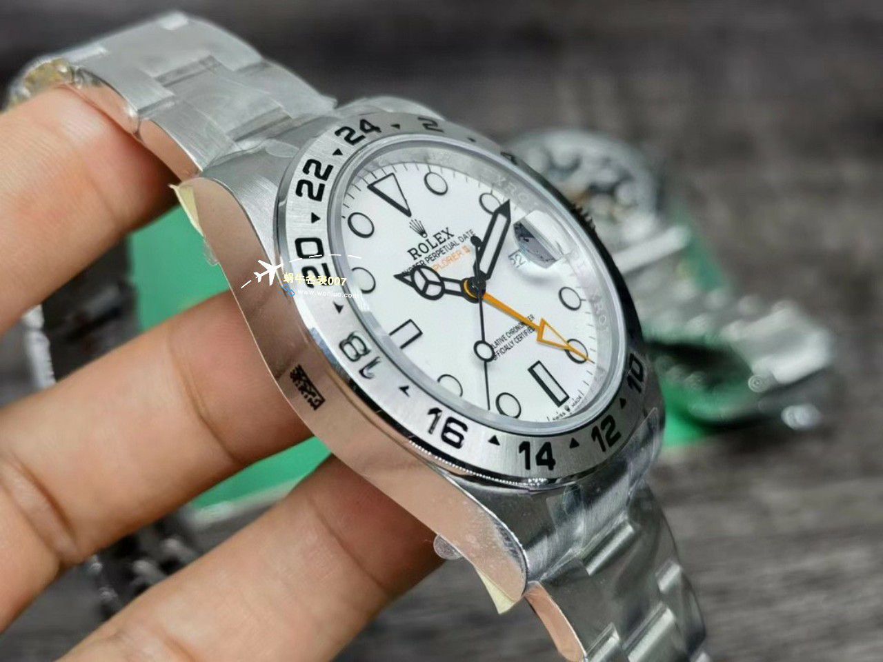 JVS一比一顶级复刻手表劳力士探险家二代高仿216570-77210和m216570-0001腕表 / R766