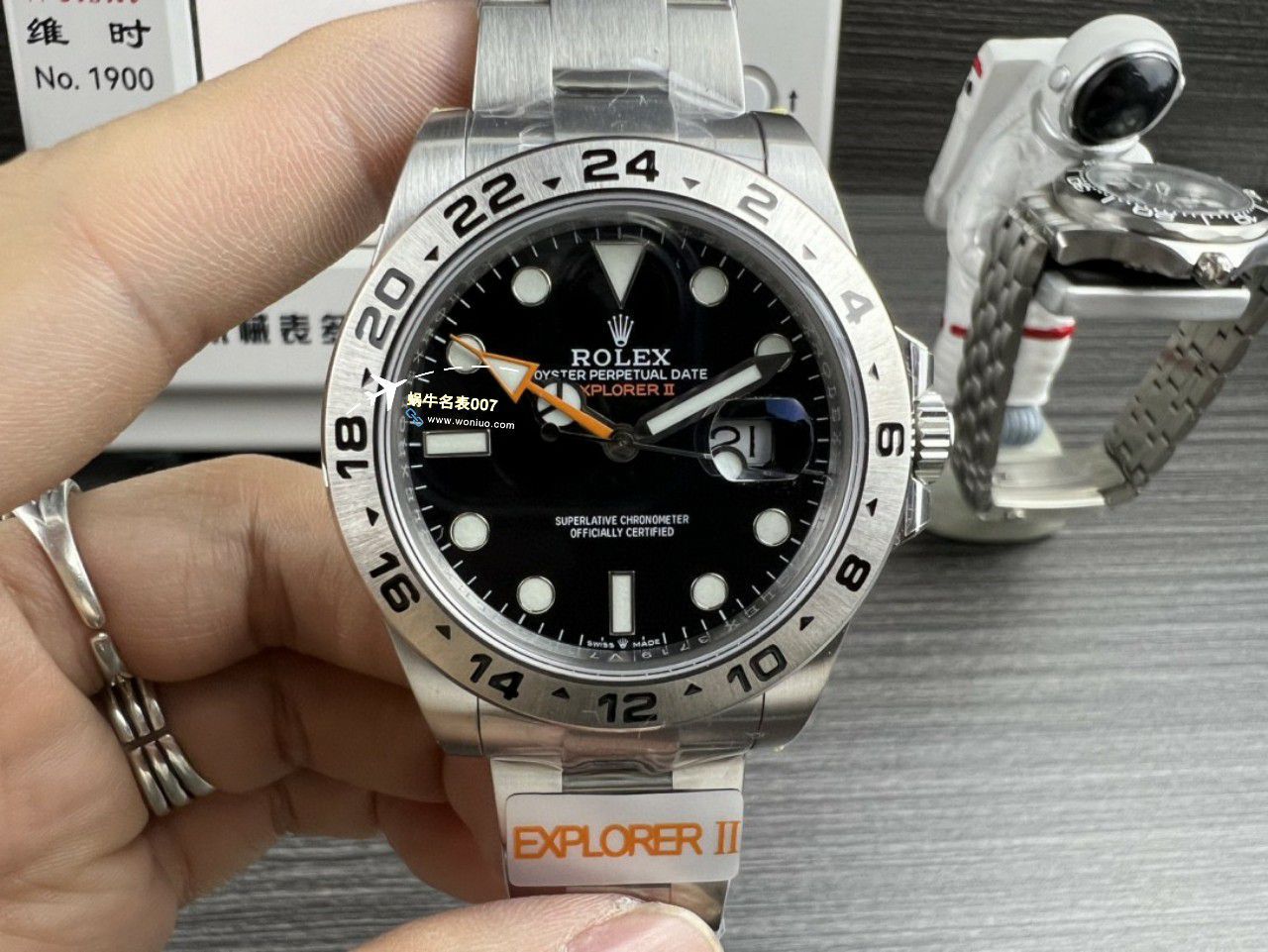 JVS一比一顶级复刻手表劳力士探险家二代高仿216570-77210和m216570-0001腕表 / R766