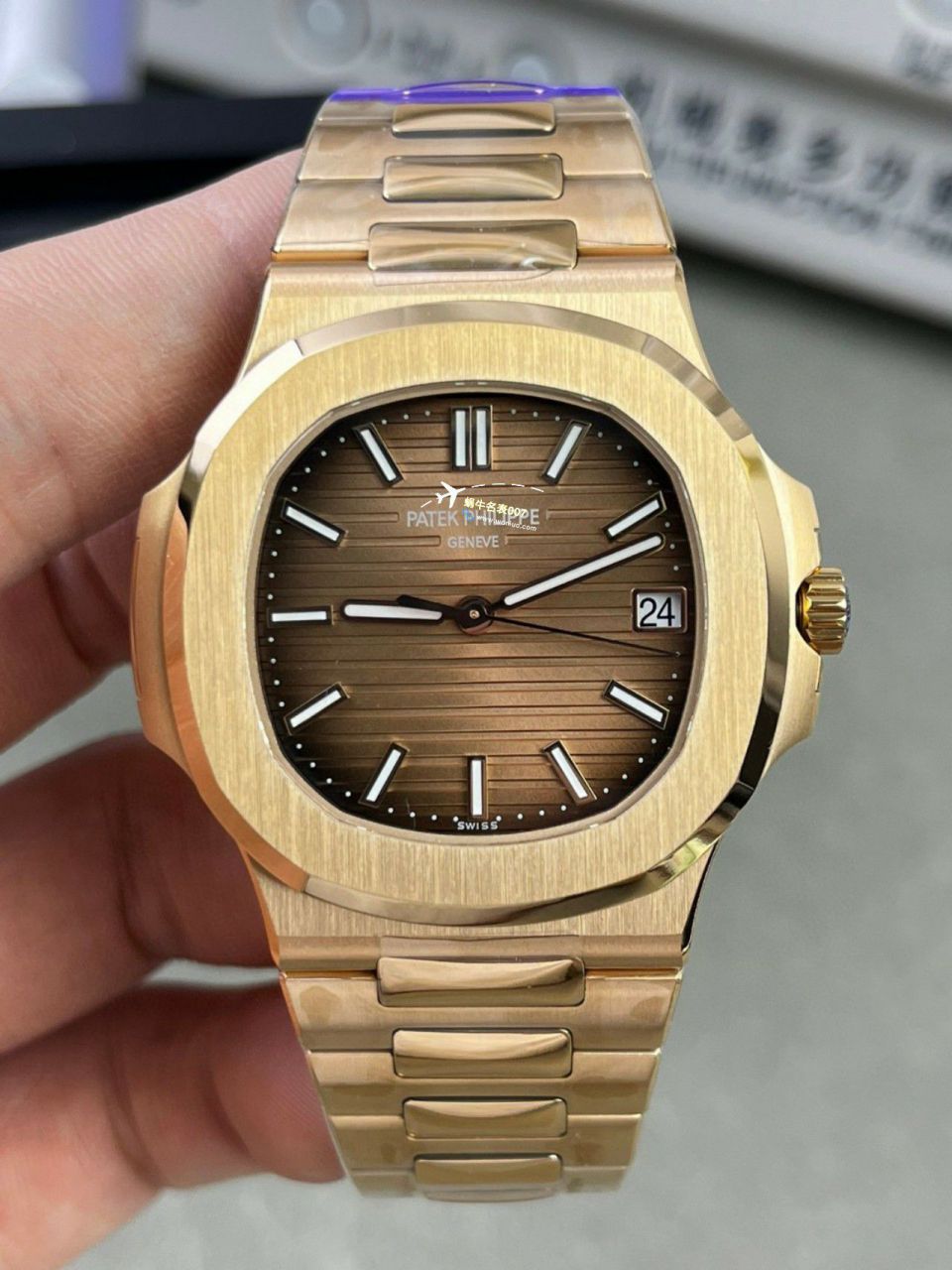 3k厂一比一顶级复刻高仿手表百达翡丽鹦鹉螺5711/1A-010手表 / BD372