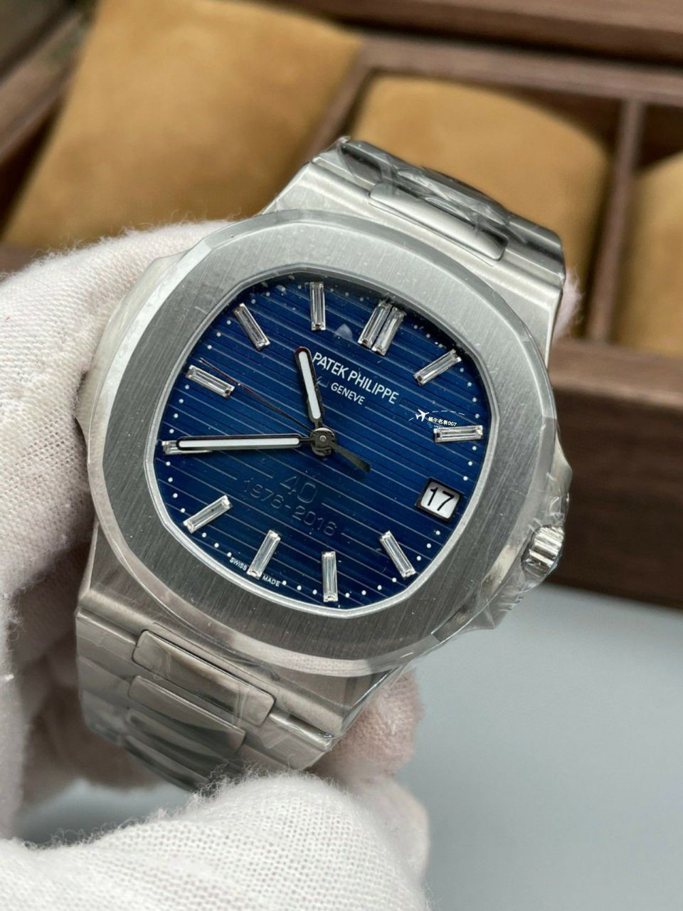 3k厂一比一顶级复刻高仿手表百达翡丽鹦鹉螺5711/1A-010手表 / BD372