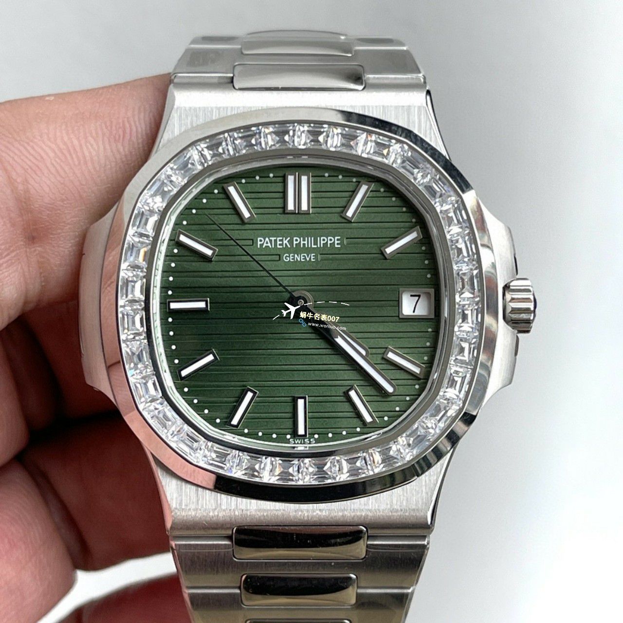 3k厂一比一顶级复刻高仿手表百达翡丽鹦鹉螺5711/1A-010手表 / BD372