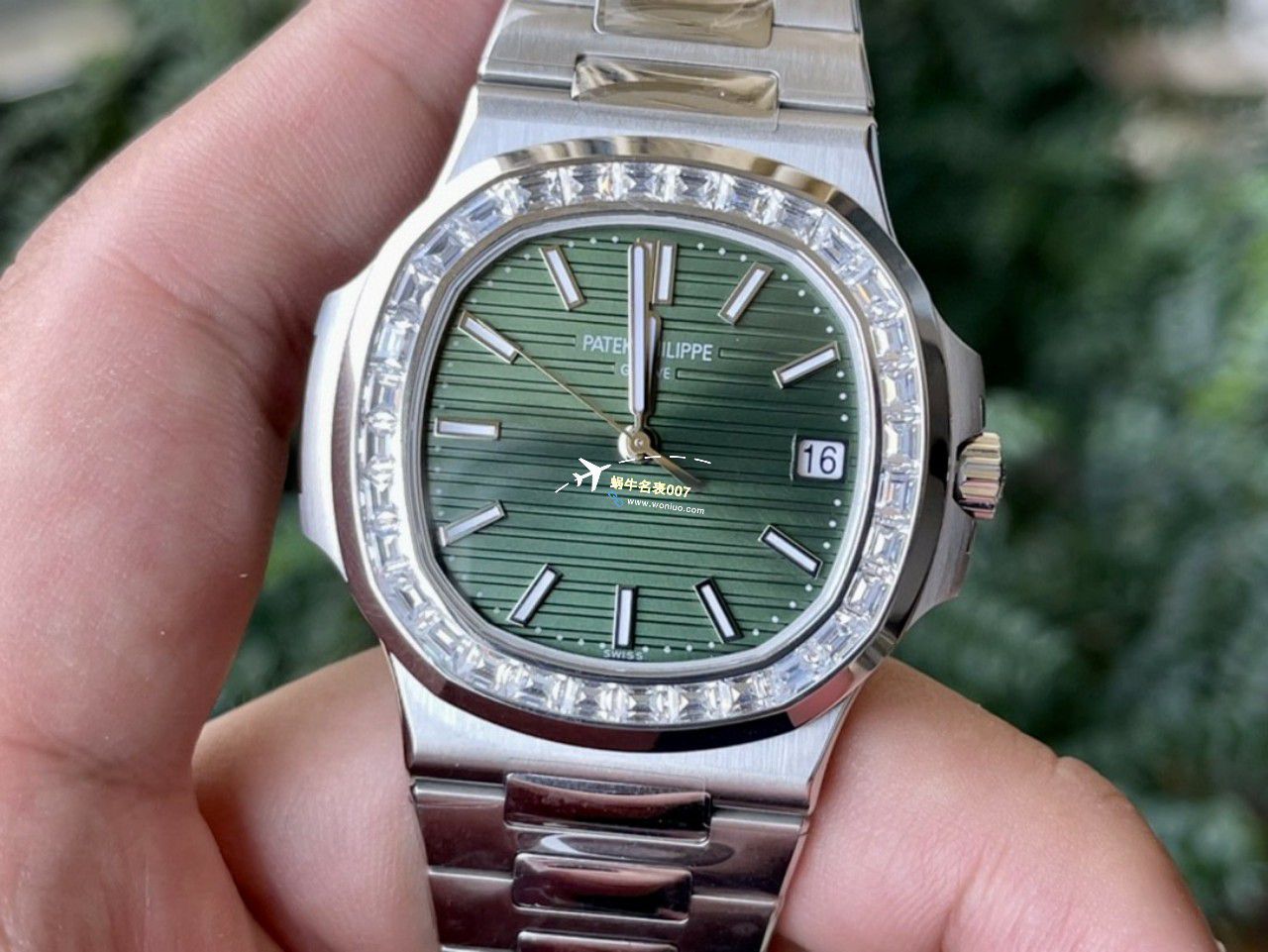 3k厂一比一顶级复刻高仿手表百达翡丽鹦鹉螺5711/1A-010手表 / BD372