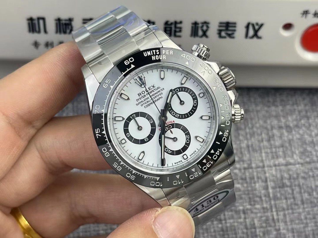 视频评测clean厂4130机芯劳力士迪通拿熊猫迪m116500ln-0001等顶级一比一高仿手表 / R763