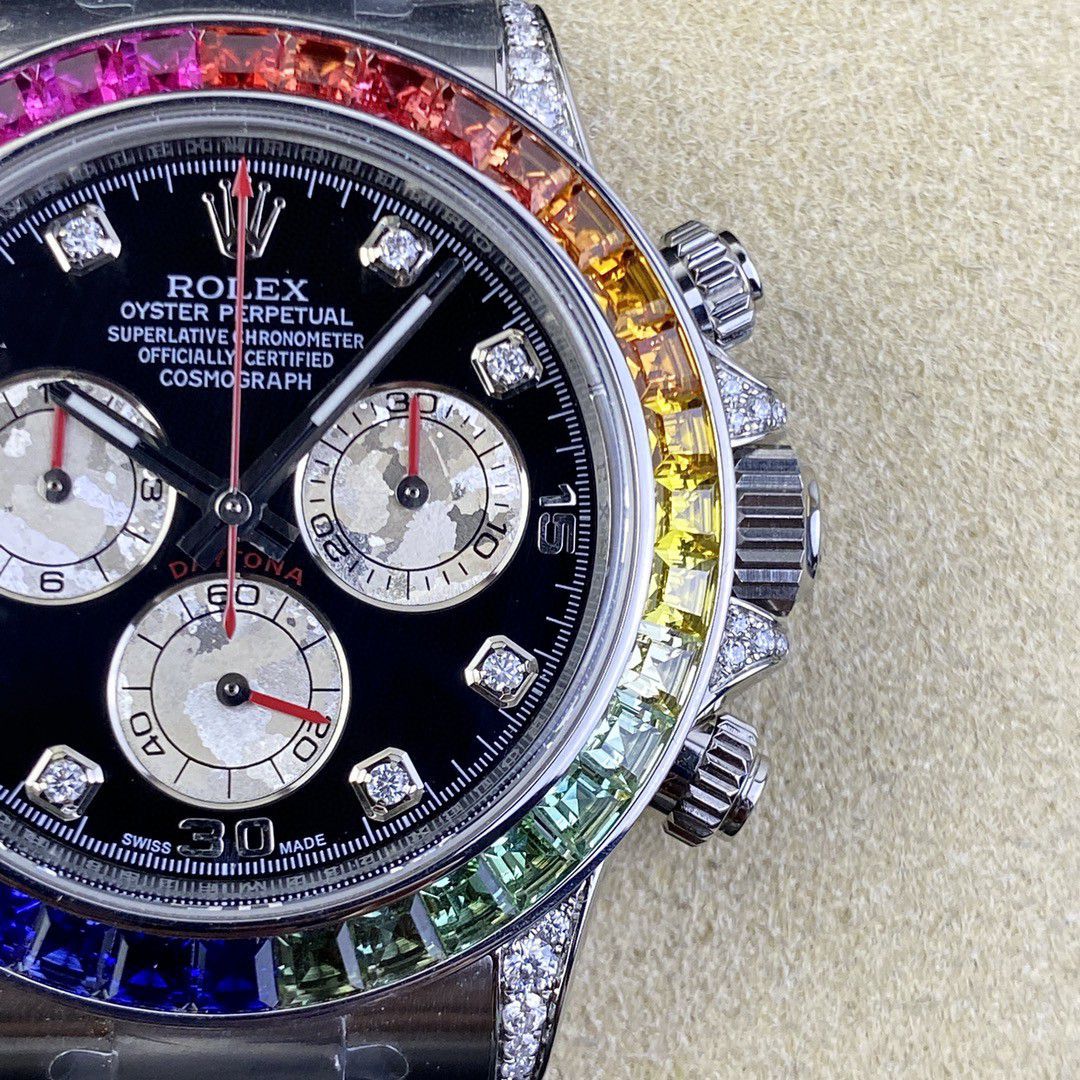 视频评测clean厂4130机芯劳力士迪通拿熊猫迪m116500ln-0001等顶级一比一高仿手表 / R763