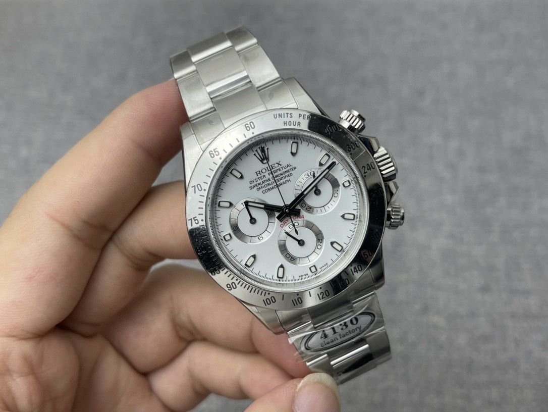 视频评测clean厂4130机芯劳力士迪通拿熊猫迪m116500ln-0001等顶级一比一高仿手表 / R763