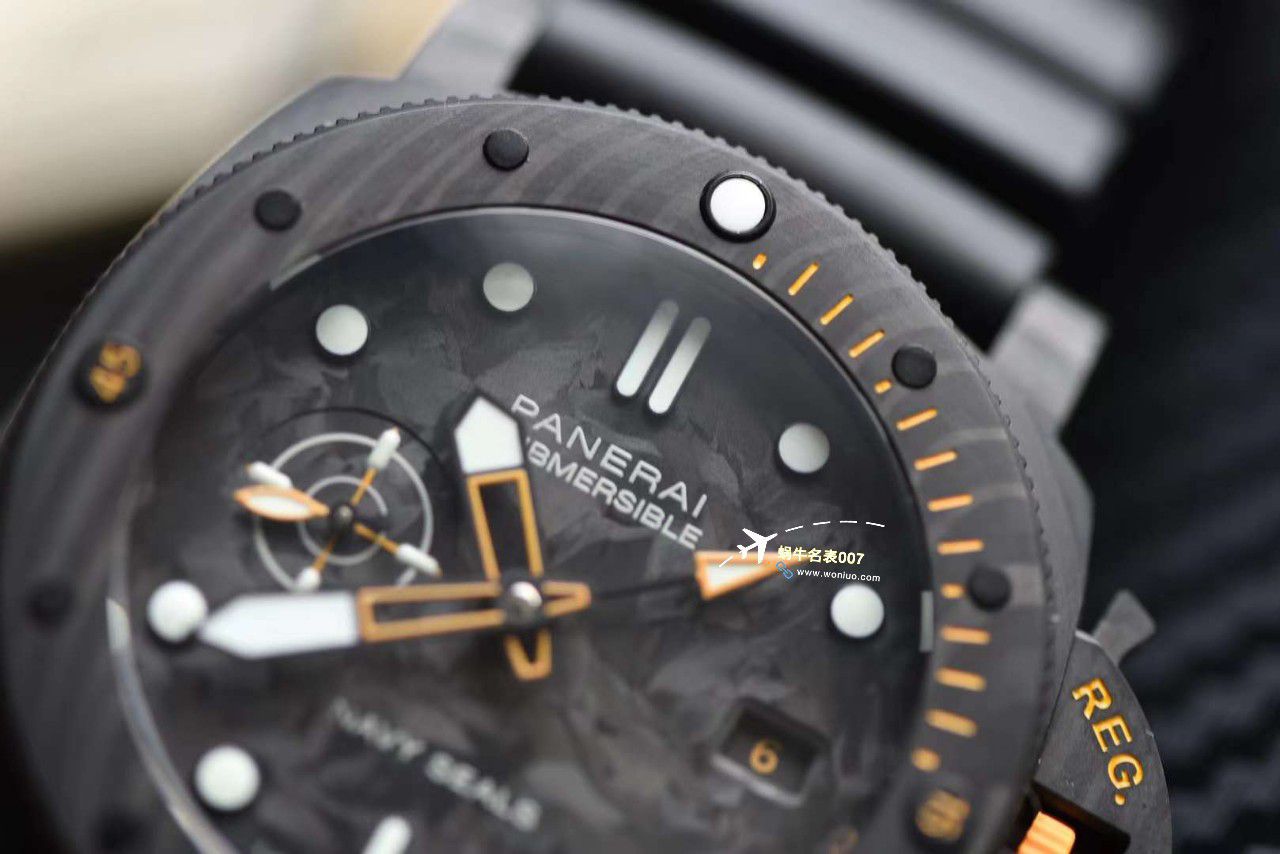 VS厂一比一顶级复刻高仿手表沛纳海PAM01324、PAM1324全碳纤维 / VSPAM01324