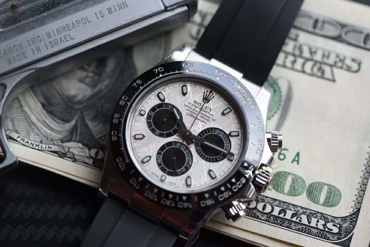 N厂一比一超A高仿复刻手表劳力士4130迪通拿M116519LN-0038(陨石迪) / R773