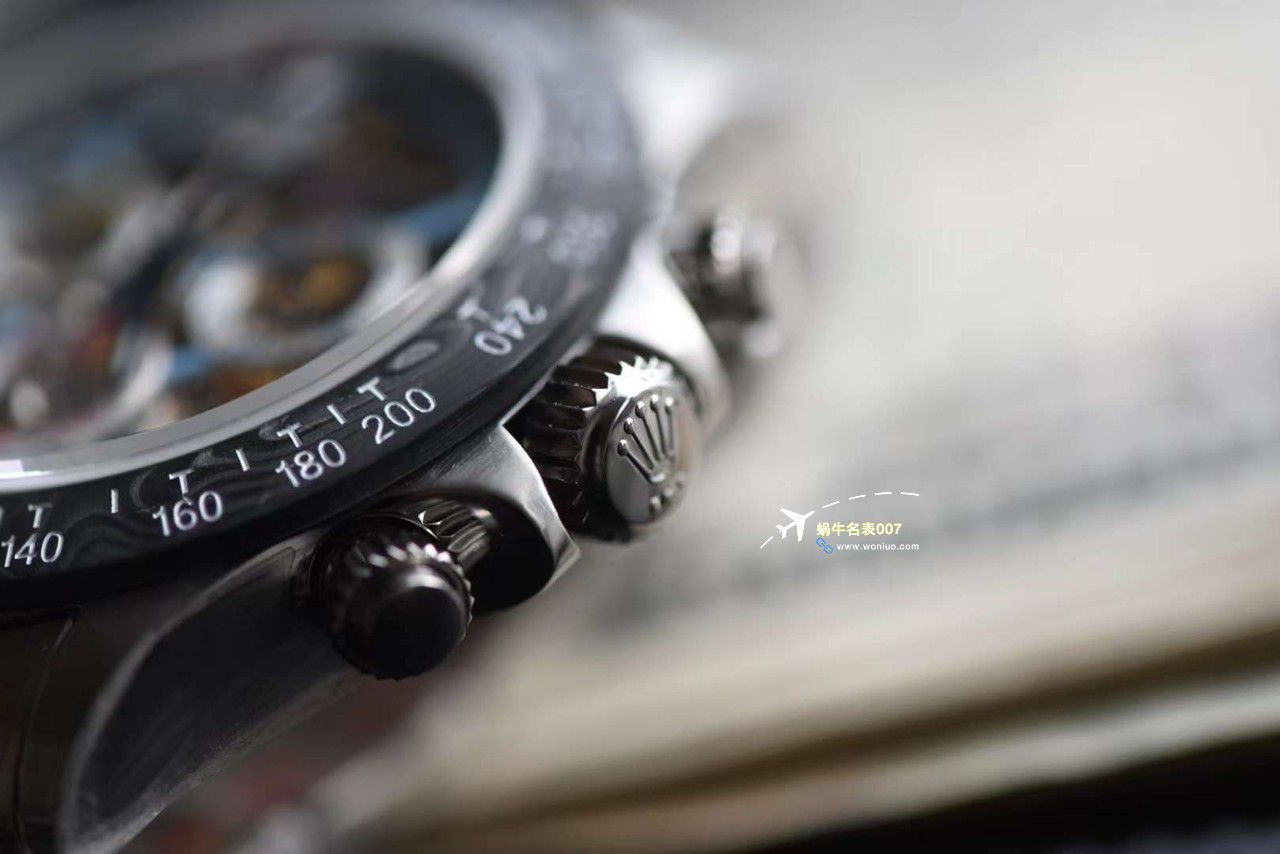 N厂出品劳力士超级限定版镂空迪通拿独家4130计时镂空机芯腕表 / R776