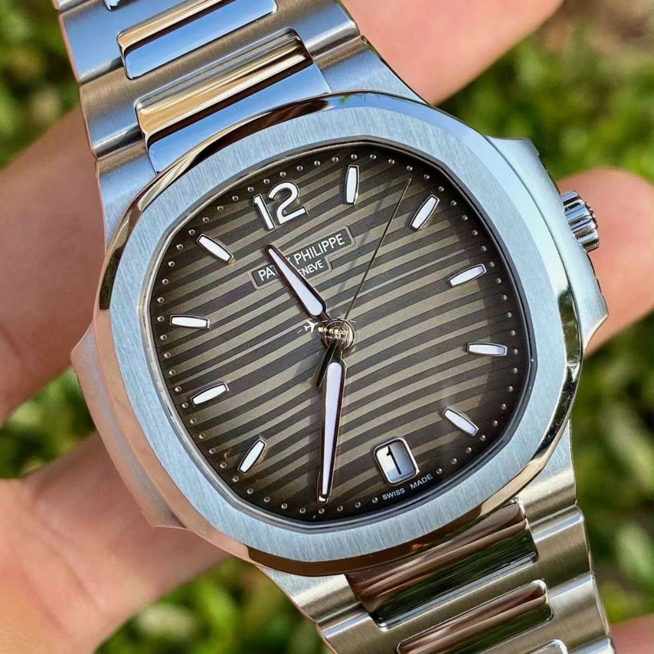 视频评测3k顶级复刻高仿一体机百达翡丽鹦鹉螺女表7118/1R-001腕表 / BD378