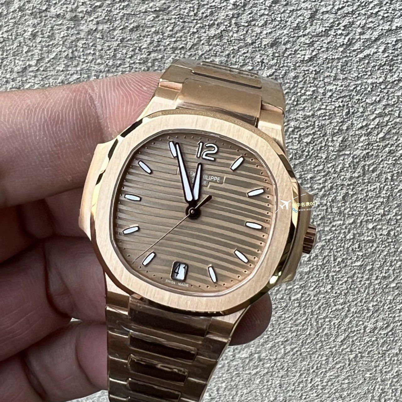 3k厂百达翡丽鹦鹉螺女士7118/1A-001，7118/1R-010一比一精仿复刻手表 / BD377