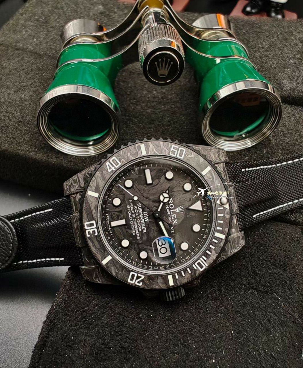VS厂市场最高版本最新最轻劳力士Rolex碳纤维Carbon Sea-Dweller水鬼系列高仿腕表 / R789