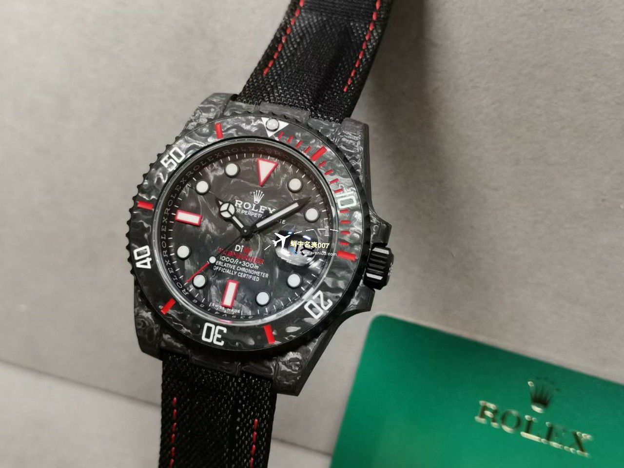 VS厂市场最高版本最新最轻劳力士Rolex碳纤维Carbon Sea-Dweller水鬼系列高仿腕表 / R789