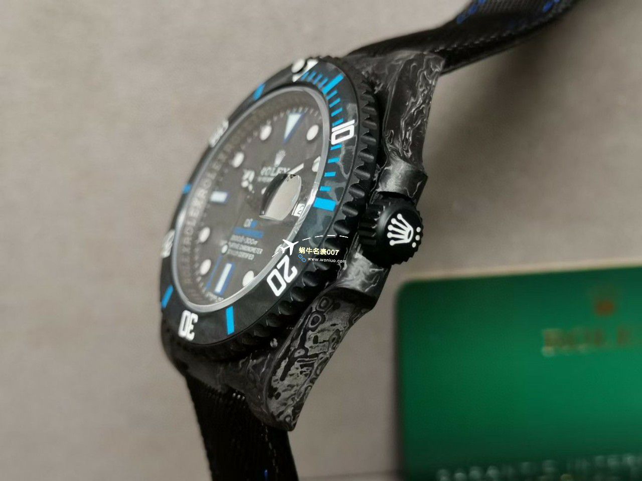 VS厂市场最高版本最新最轻劳力士Rolex碳纤维Carbon Sea-Dweller水鬼系列高仿腕表 / R789