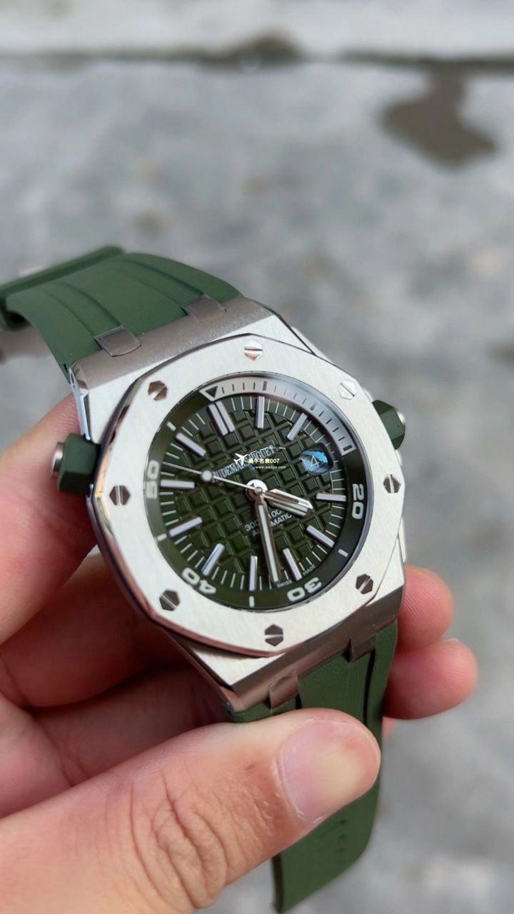 视频评测APS厂一体机最好复刻高仿爱彼皇家橡树离岸型系列15710ST.OO.A002CA.01腕表 / AP225